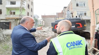 Başkan Sandıkçı: Yeni bulvar yolu ile Canikin ulaşım ağı güçlenecek, trafik yoğunluğu azalacak