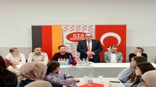 Başkan Tatık, Almanyada yaşayan gurbetçilerle bir araya geldi