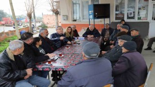 Başkan Tetik mahalle ziyaretlerini sürdürüyor