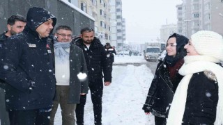 Başkan Toptaş: Karla mücadele çalışmalarımız aralıksız sürüyor