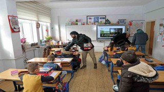 Başkan Yalçından kış gününde yürek ısıtan destek