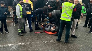 Batmanda yaya geçidinde kaza: 2 yaralı