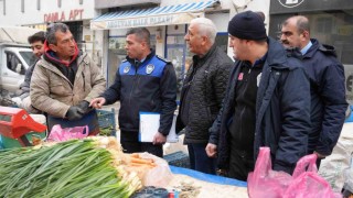 Battalgazide semt pazarlarında ölçü ve tartı denetimi