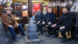 Bayburt Valisi Eldivan esnafla bir araya geldi