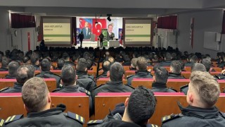 Bayburtta POMEM öğrencilerine bağımlılıkla mücadele eğitimi verildi