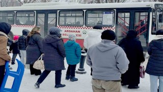 Belediyeden kayak merkezine ücretsiz servis