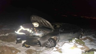 Belende trafik kazası: 2 yaralı