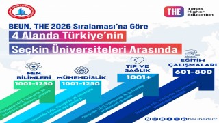 BEUN, THE 2026 sıralamasına göre 4 alanda Türkiyenin seçkin üniversiteleri arasında