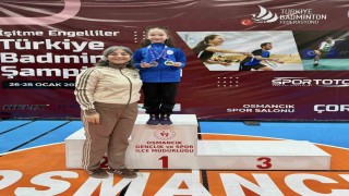 Bilecikli sporcu işitme engelliler şampiyonasından dereceyle döndü