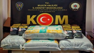 Bilecikte 123 kilo kaçak tütün ele geçirildi