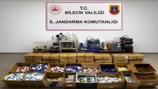Bilecikte 126 bin 840 adet makaron ele geçirildi