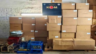 Bilecikte 93 bin 600 adet makaron ele geçirildi
