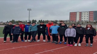 Bilecikte atletizm antrenmanları sürüyor