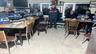 Bilecikte jandarmadan köy halkına asayiş ve güvenlik bilgilendirmesi