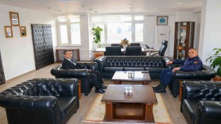 Bilecikte kurum müdürlerinden Jandarma Komutanı Vanlıya ziyaret