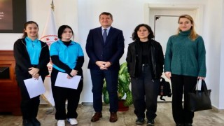 Bilecikte okul dergisi söyleşisi