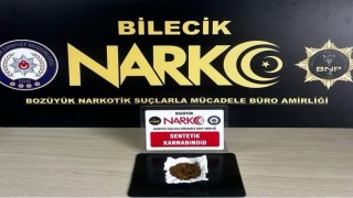 Bilecikte sentetik kannabinoid ele geçirildi