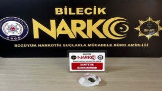 Bilecikte uyuşturucu operasyonu: 1 gözaltı