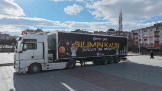 Bilim Tırı Sincanda çocuklarla buluşuyor