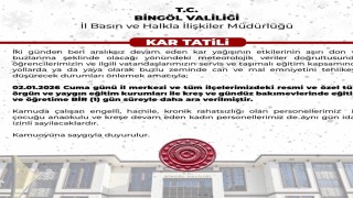 Bingölde eğiteme 1 gün ara verildi