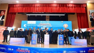Bingölde TOKİ sosyal konutların kurası çekildi