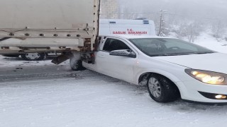 Bingölde trafik kazası: 1 yaralı