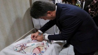 Boluda 2026 yılının ilk bebeği dünyaya geldi