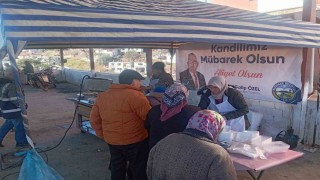Bozdoğan Belediyesinden vatandaşa lokma ikramı