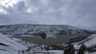 Bozkır Barajında su seviyesi yağışlarla hızla yükseliyor