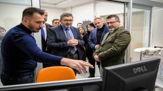 BŞEÜ Rektörü Kaplancıklı araştırma merkezlerinde incelemelerde bulundu