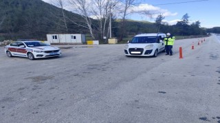Burdurda 1 haftada 12 bin 910 araç ve sürücü kontrol edildi