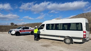 Burdurda 730 araca idari ceza