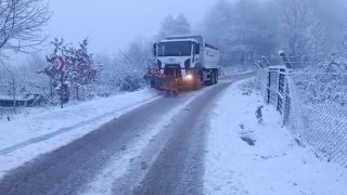 Bursa Büyükşehirden kar mesaisi