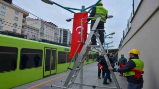 Bursa Türk Bayraklarıyla donatıldı