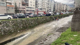 Bursada dereye düşen şahıs hayatını kaybetti