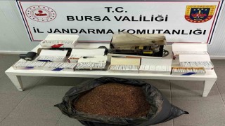 Bursada kaçak tütün operasyonu