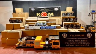 Bursada kaçak tütün operasyonu: 460 kilo tütün yakalandı