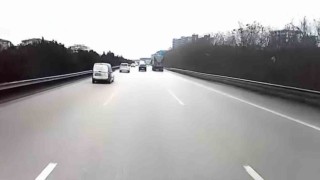 Bursada otoyolda facianın eşiğinden dönüldü