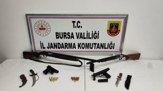 Bursada silah operasyonu: 2 gözaltı