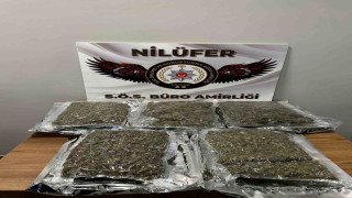 Bursada uyuşturucu operasyonu: 3 kilo 562 gram esrar ele geçirildi