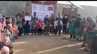 Bursalı hayırsever hanımlar Afganistanda su kuyusu açtı