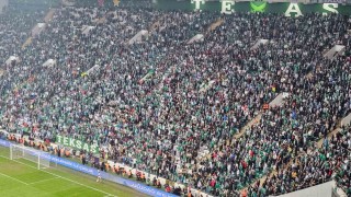 Bursaspor taraftarı tribüne uzak kaldı