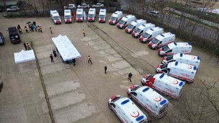 Bursaya 17 yeni 112 acil ambulansı