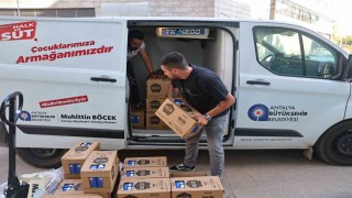 Büyükşehirden çocuklara 67 bin Halk Mama desteği