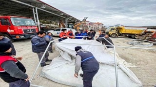 Çameli Belediyesi Yerel Destek Ekibine AFADdan çadır kurma eğitimi verildi