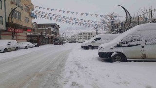 Çermik beyaza büründü
