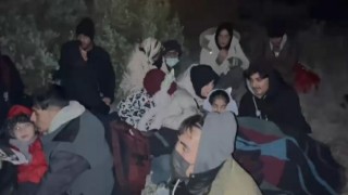 Çeşmede 25 düzensiz göçmen yakalandı