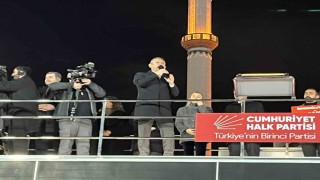 CHP Genel Başkanı Özel, Bağcılardaki mitingde konuştu