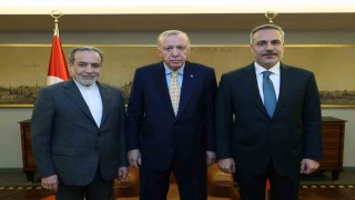 Cumhurbaşkanı Erdoğan, İran Dışişleri Bakanı Arakçiyi kabul etti