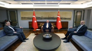 Cumhurbaşkanı Erdoğan, İran Dışişleri Bakanı Erakçiyi kabul etti